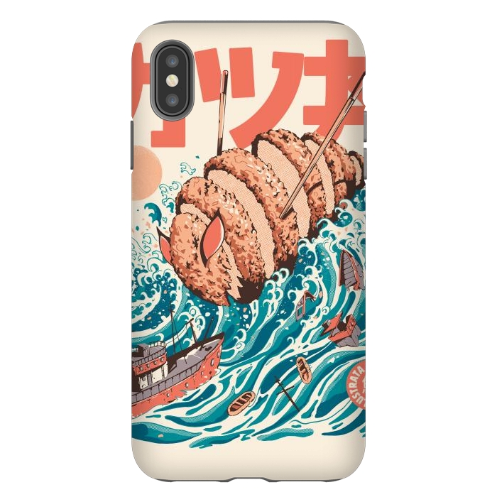 iPhone Xs Max StrongFit Katsuju by Ilustrata