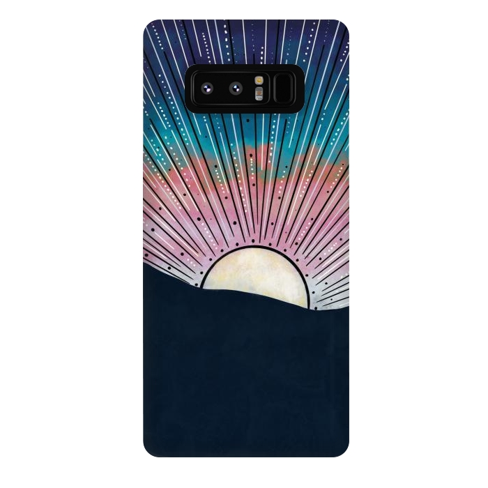 Galaxy Note 8 StrongFit Sunrise  by Rose Halsey