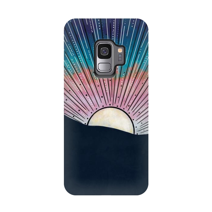 Galaxy S9 StrongFit Sunrise  by Rose Halsey