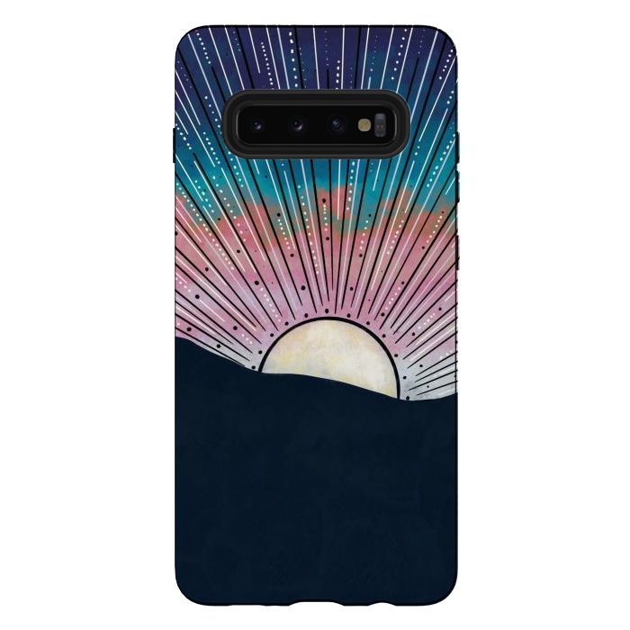 Galaxy S10 plus StrongFit Sunrise  by Rose Halsey