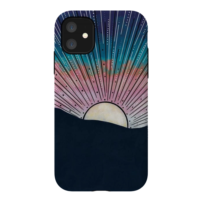 iPhone 11 StrongFit Sunrise  by Rose Halsey