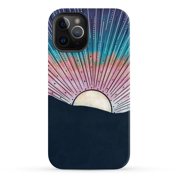 iPhone 12 Pro Max StrongFit Sunrise  by Rose Halsey