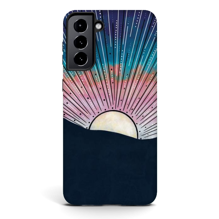 Galaxy S21 plus StrongFit Sunrise  by Rose Halsey