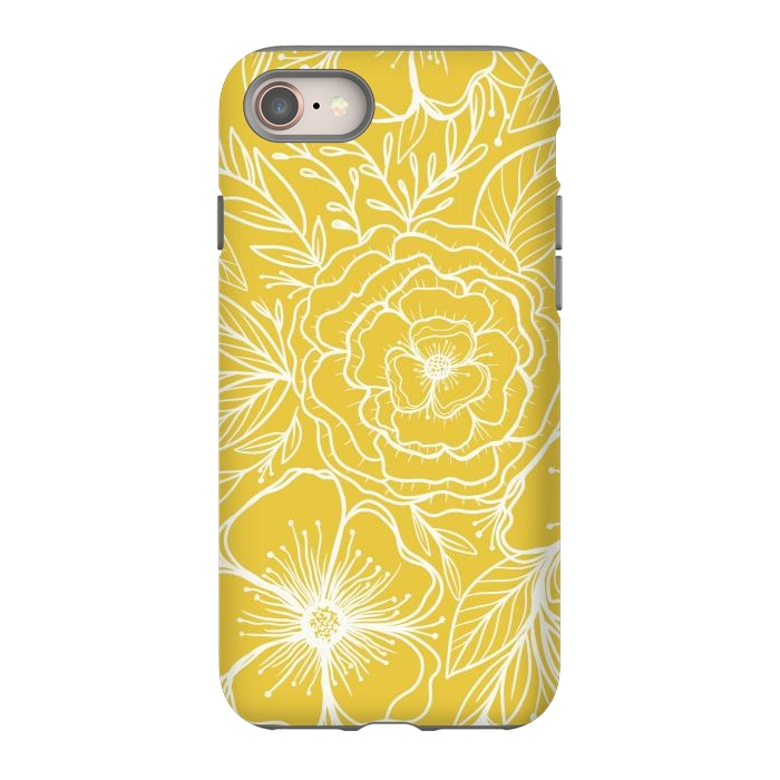 iPhone 8 StrongFit Yellow sunshine by Rose Halsey