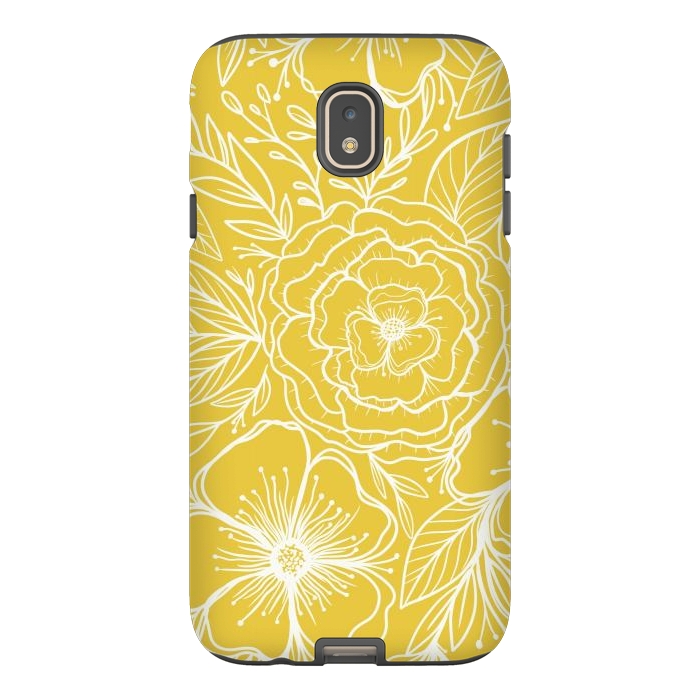 Galaxy J7 StrongFit Yellow sunshine by Rose Halsey