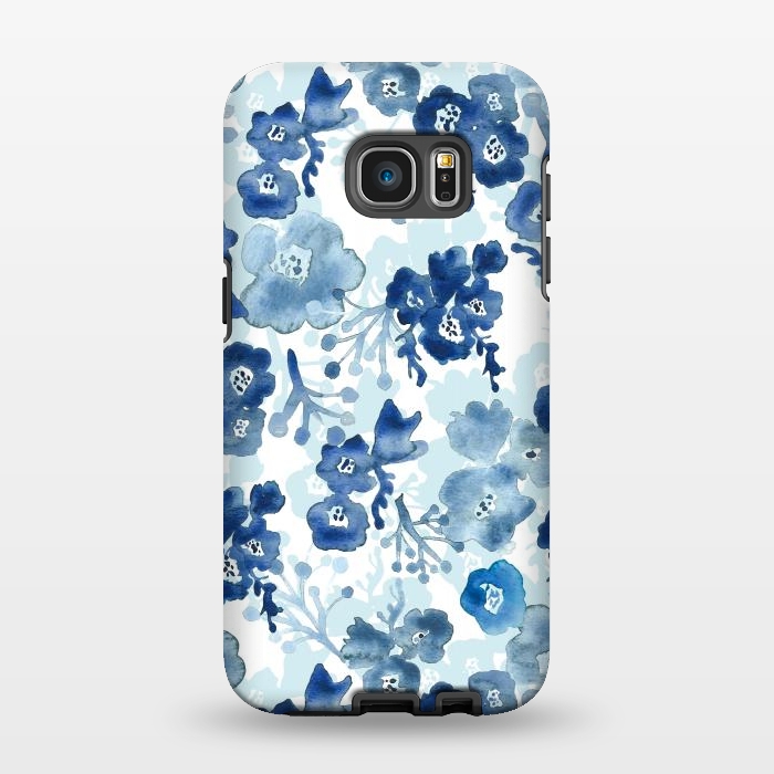Galaxy S7 EDGE StrongFit Blooms of Ink by Tangerine-Tane