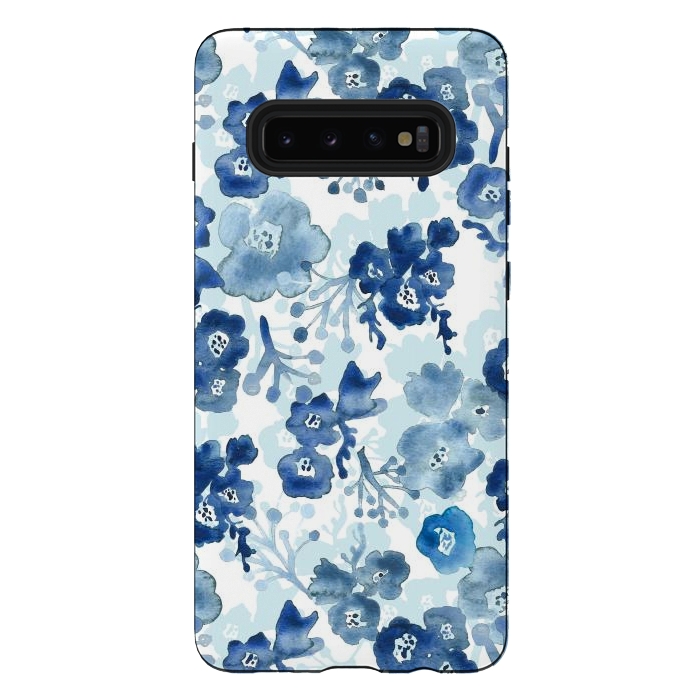 Galaxy S10 plus StrongFit Blooms of Ink by Tangerine-Tane