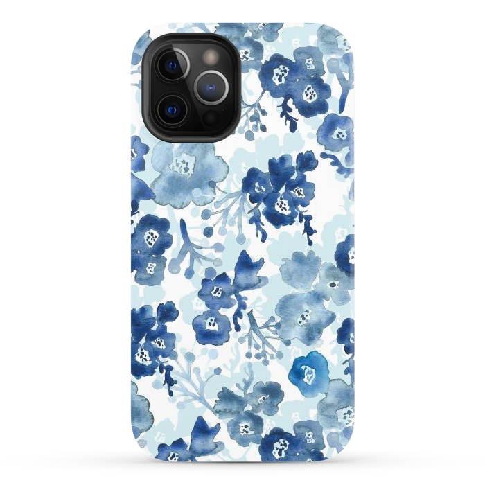 iPhone 12 Pro StrongFit Blooms of Ink by Tangerine-Tane