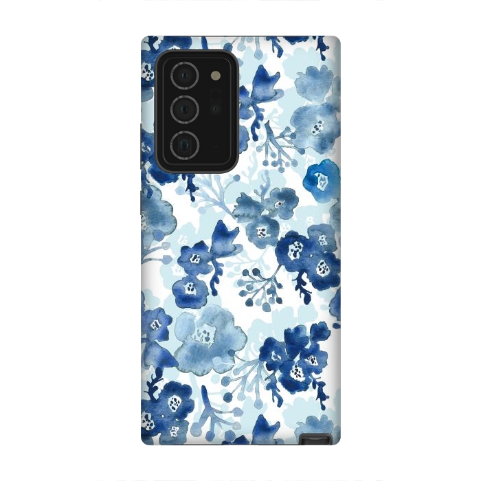 Galaxy Note 20 Ultra StrongFit Blooms of Ink by Tangerine-Tane