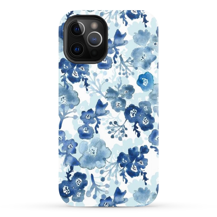 iPhone 12 Pro Max StrongFit Blooms of Ink by Tangerine-Tane