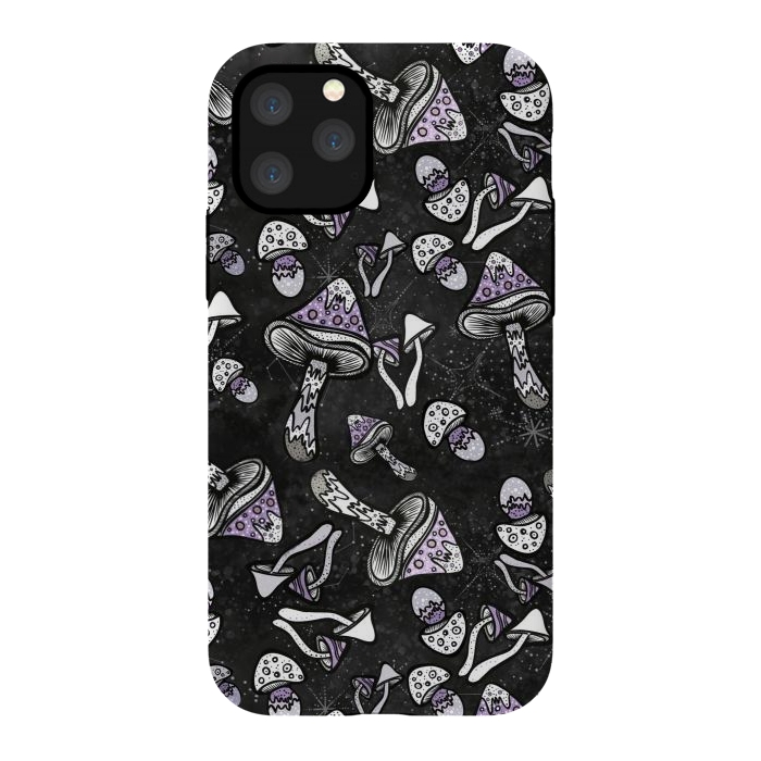 iPhone 11 Pro StrongFit Shrooms by Rose Halsey