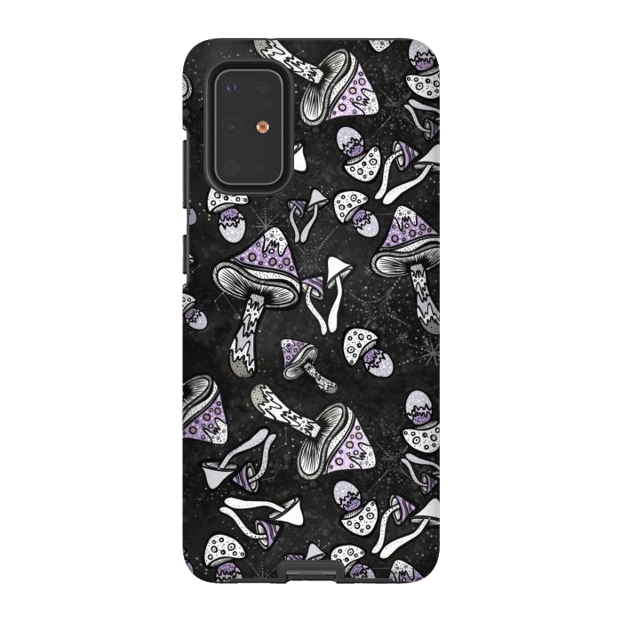 Galaxy S20 Plus StrongFit Shrooms by Rose Halsey