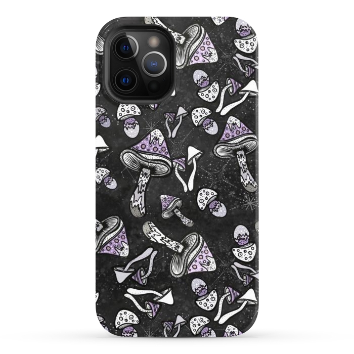 iPhone 12 Pro Max StrongFit Shrooms by Rose Halsey
