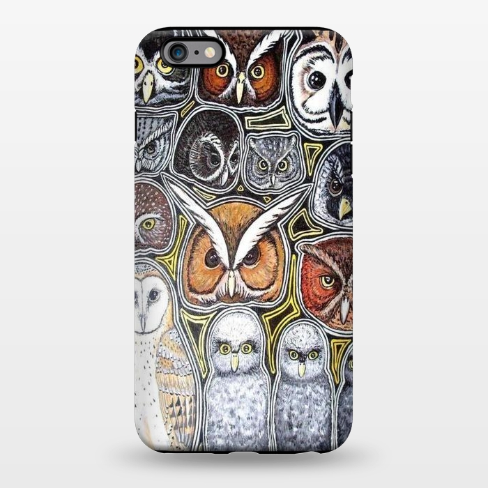 iPhone 6/6s plus StrongFit Owls of Costa Rica by Chloe Yzoard