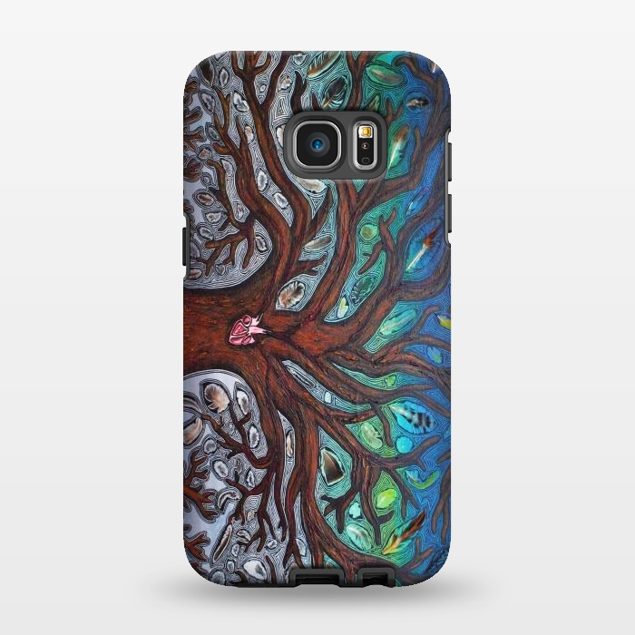 Galaxy S7 EDGE StrongFit Tree of life by Chloe Yzoard