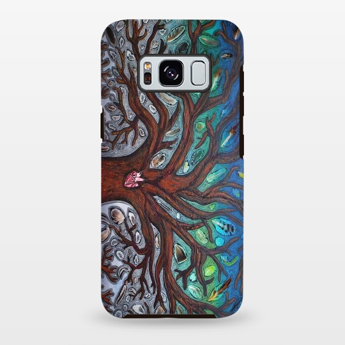Galaxy S8 plus StrongFit Tree of life by Chloe Yzoard