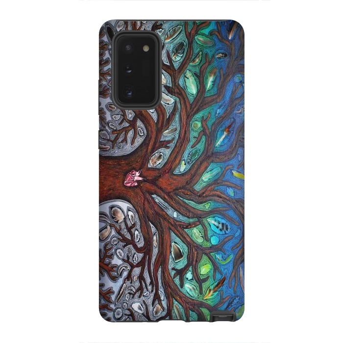 Galaxy Note 20 StrongFit Tree of life by Chloe Yzoard