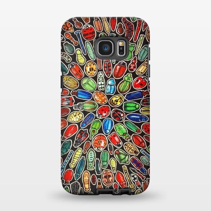 Galaxy S7 EDGE StrongFit Insects  by Chloe Yzoard