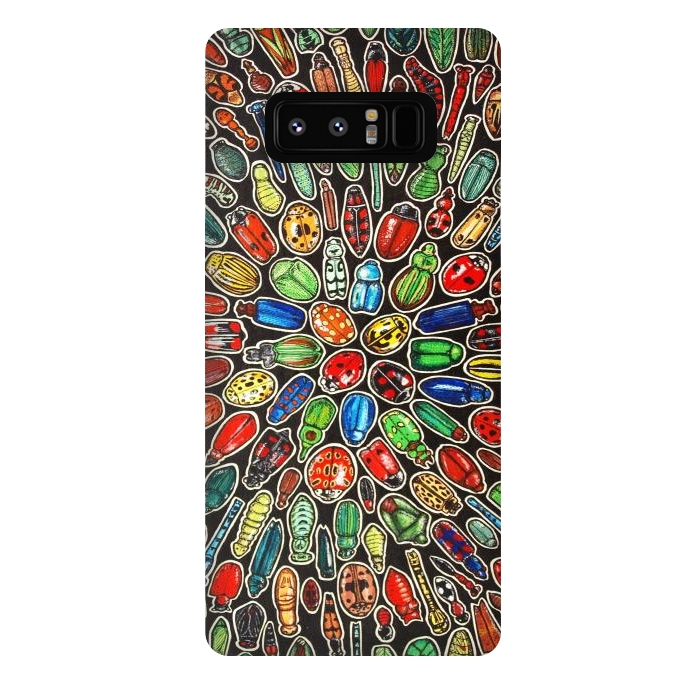 Galaxy Note 8 StrongFit Insects  by Chloe Yzoard