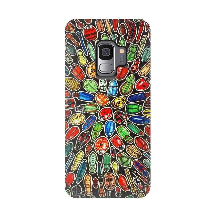 Galaxy S9 StrongFit Insects  by Chloe Yzoard