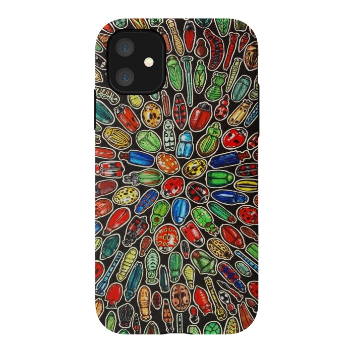 iPhone 11 StrongFit Insects  by Chloe Yzoard