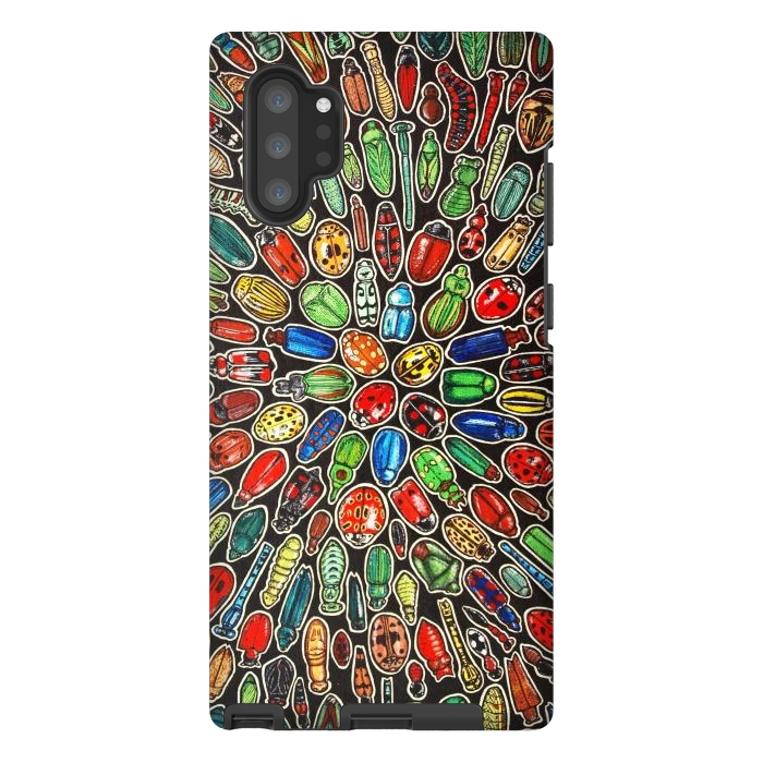 Galaxy Note 10 plus StrongFit Insects  by Chloe Yzoard