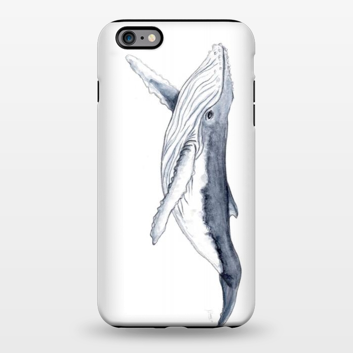 iPhone 6/6s plus StrongFit Humpback whale baby Megaptera novaeangliae by Chloe Yzoard