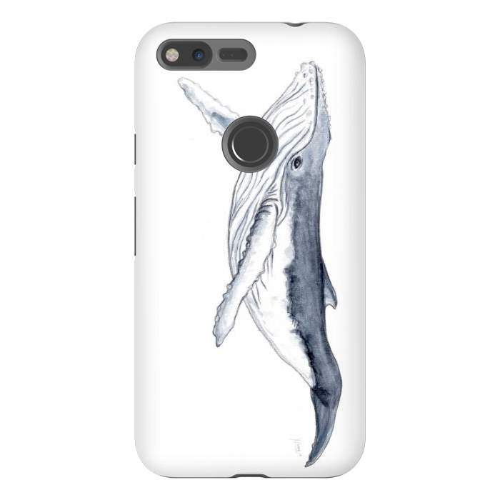 Pixel XL StrongFit Humpback whale baby Megaptera novaeangliae by Chloe Yzoard