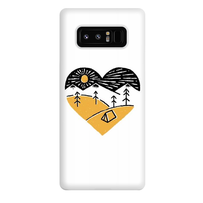 Galaxy Note 8 StrongFit Camp Lover by Afif Quilimo
