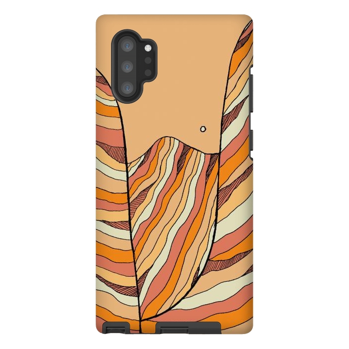 Galaxy Note 10 plus StrongFit The round sand hills by Steve Wade (Swade)