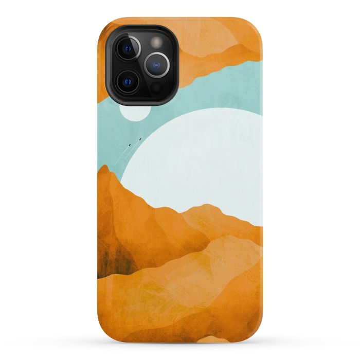 iPhone 12 Pro Max StrongFit Dune rock cave by Steve Wade (Swade)