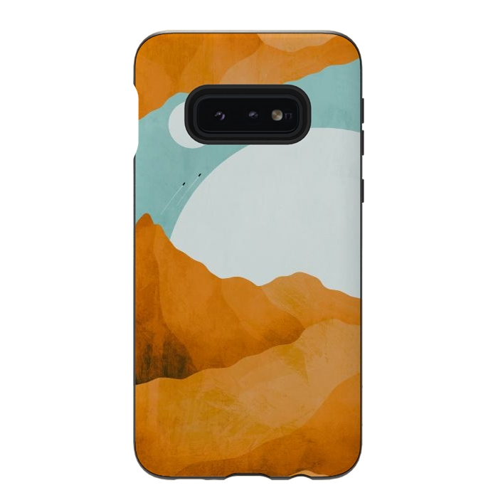 Galaxy S10e StrongFit Dune rock cave by Steve Wade (Swade)