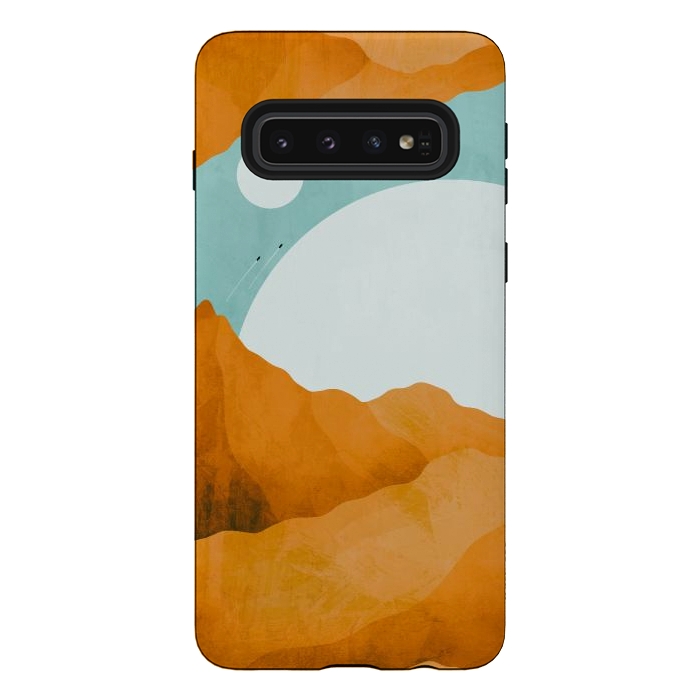 Galaxy S10 StrongFit Dune rock cave by Steve Wade (Swade)
