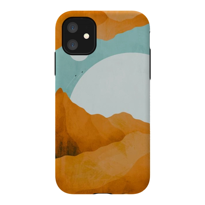 iPhone 11 StrongFit Dune rock cave by Steve Wade (Swade)