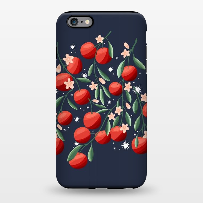 iPhone 6/6s plus StrongFit Oranges on dark by Jelena Obradovic