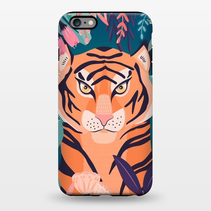 iPhone 6/6s plus StrongFit Tiger in nature by Jelena Obradovic