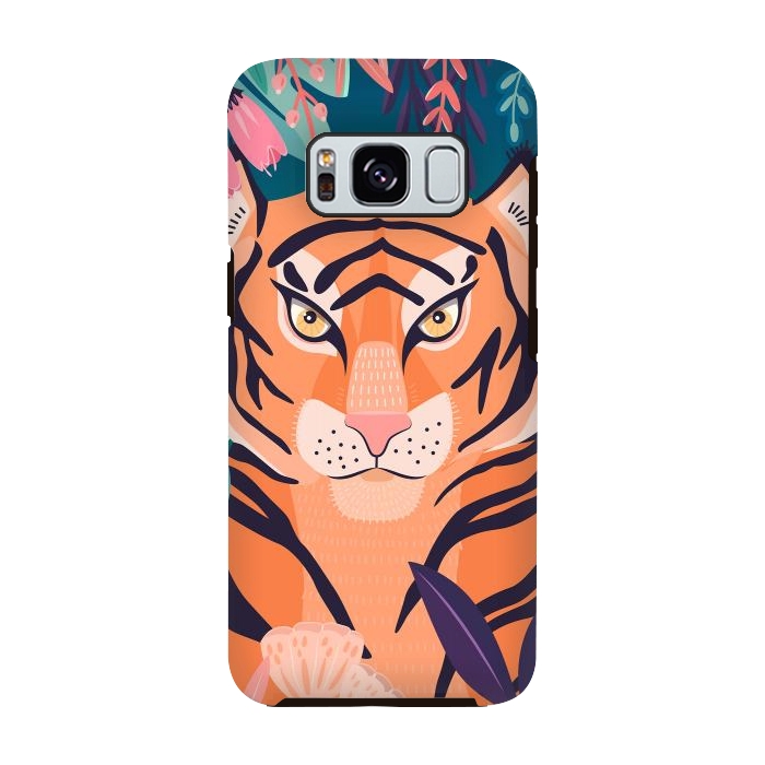Galaxy S8 StrongFit Tiger in nature by Jelena Obradovic