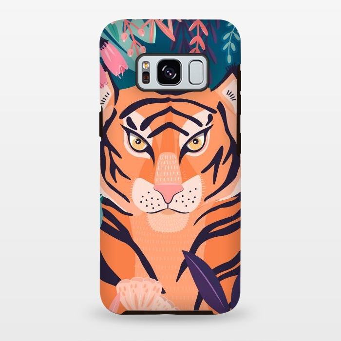 Galaxy S8 plus StrongFit Tiger in nature by Jelena Obradovic