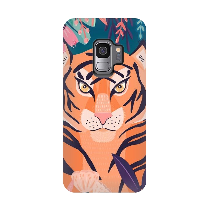 Galaxy S9 StrongFit Tiger in nature by Jelena Obradovic