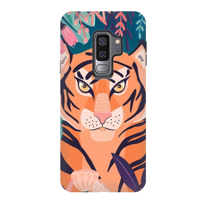 Galaxy S9 plus StrongFit Tiger in nature by Jelena Obradovic
