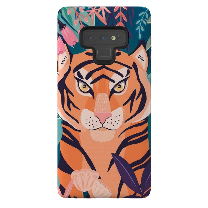 Galaxy Note 9 StrongFit Tiger in nature by Jelena Obradovic