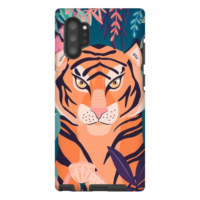 Galaxy Note 10 plus StrongFit Tiger in nature by Jelena Obradovic
