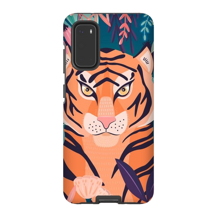 Galaxy S20 StrongFit Tiger in nature by Jelena Obradovic