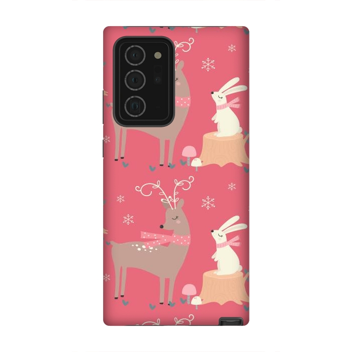 Galaxy Note 20 Ultra StrongFit deers and rabbits by haroulita