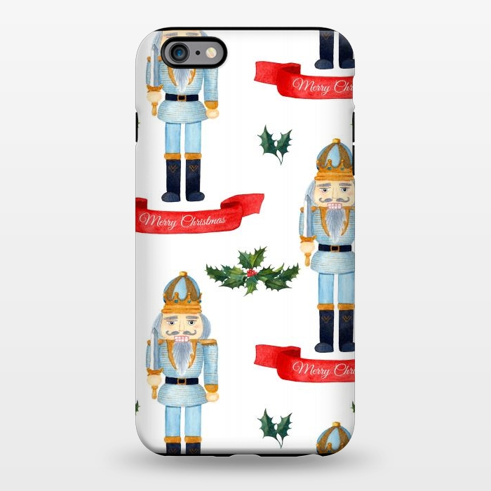 iPhone 6/6s plus StrongFit merry christmas-nutcrackers by haroulita