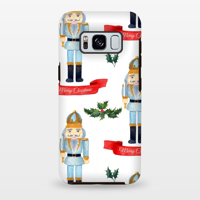 Galaxy S8 plus StrongFit merry christmas-nutcrackers by haroulita
