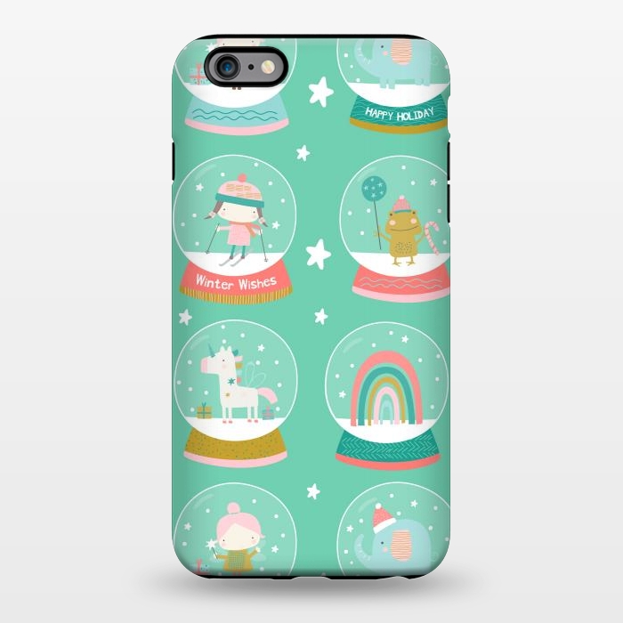 iPhone 6/6s plus StrongFit xmas snowglobe by haroulita