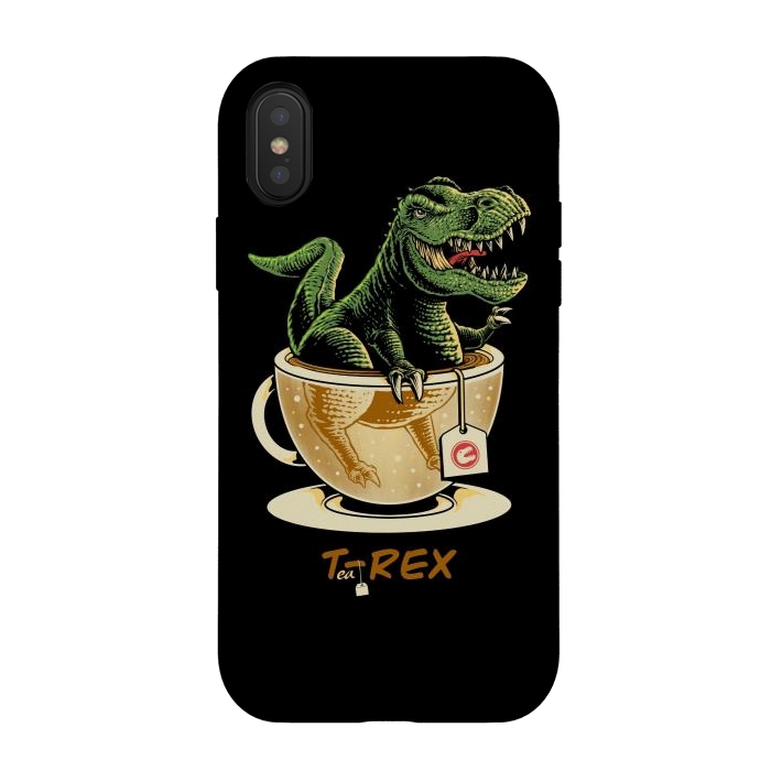 iPhone Xs / X StrongFit Tea-REX 1 by Afif Quilimo