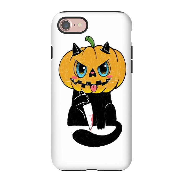 iPhone 7 StrongFit Purrkin by Afif Quilimo