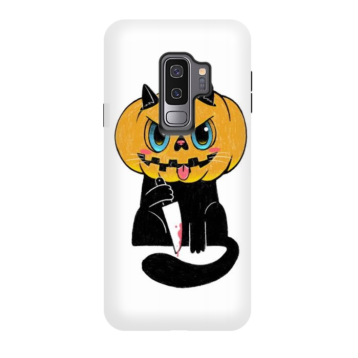 Galaxy S9 plus StrongFit Purrkin by Afif Quilimo